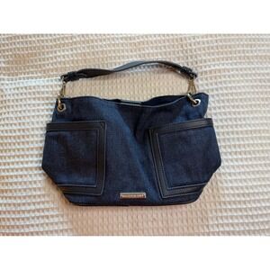 Y2K Madden Girl Denim Shoulder Bag Purse Jean Fabric Boho Pocket 2000's